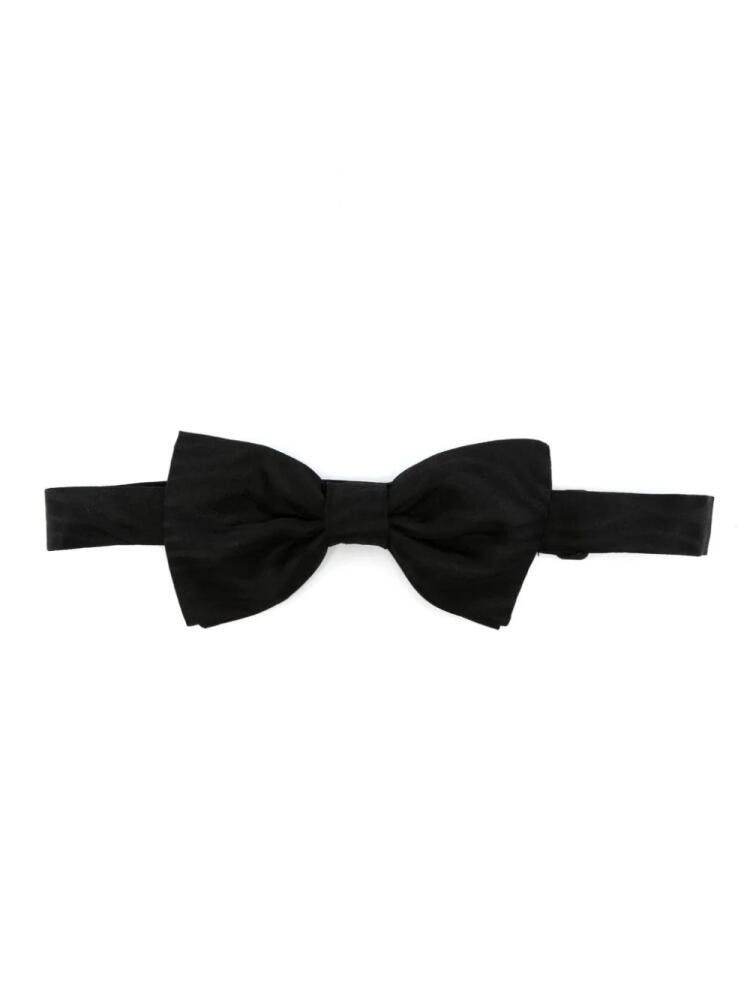 FURSAC adjustable silk bow tie - Black Cover