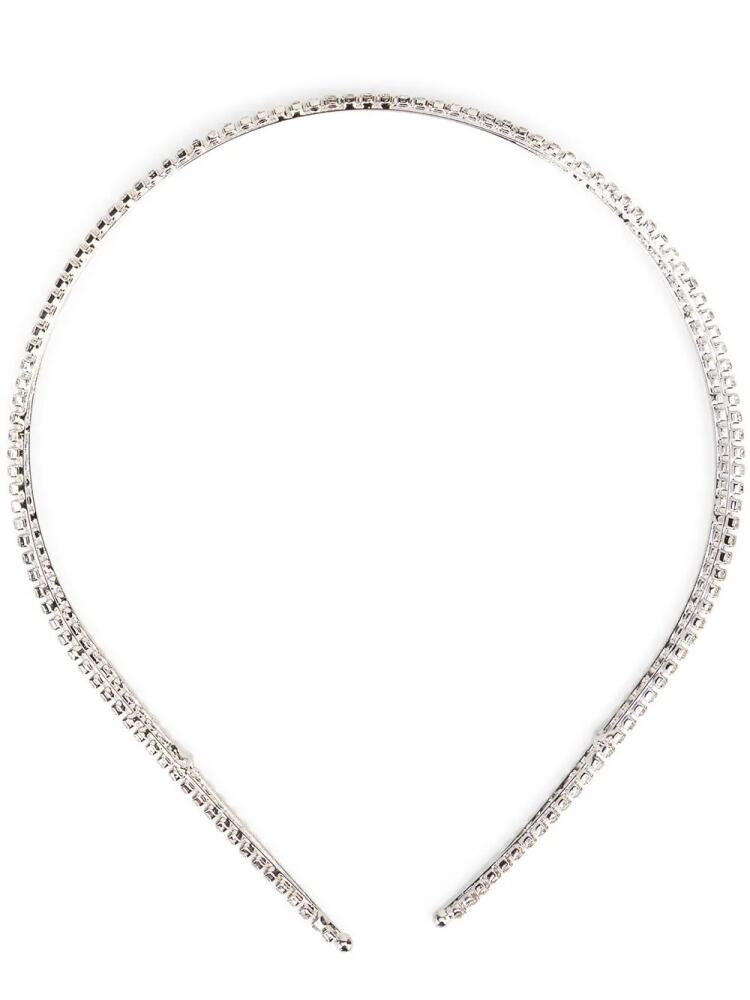 Jennifer Behr Evie headband - Silver Cover