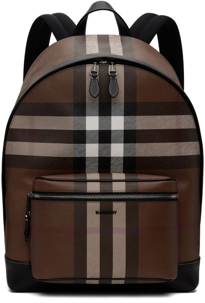 Burberry Brown Check Backpack Cover