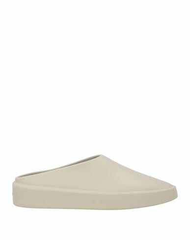 Fear Of God Man Mules & Clogs Dove grey Rubber Cover