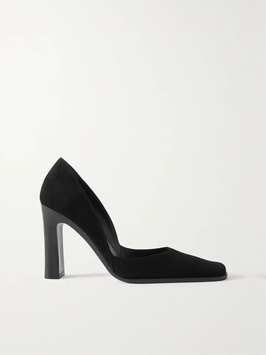 The Row - Mae Suede Pumps - Black Cover