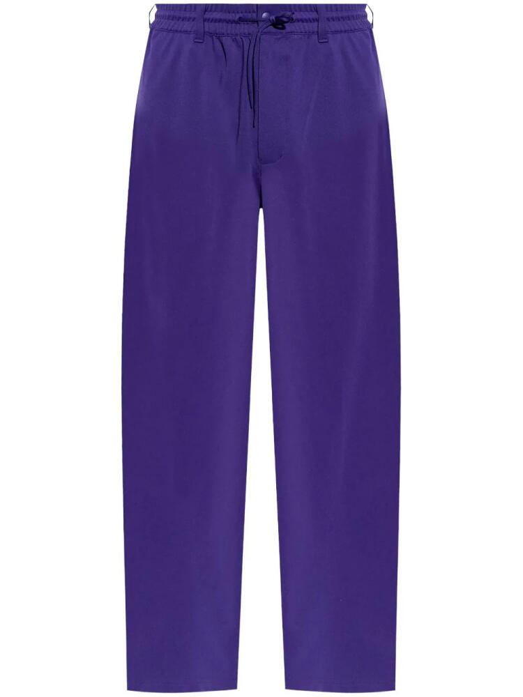 Y-3 logo sweatpants - Purple Cover