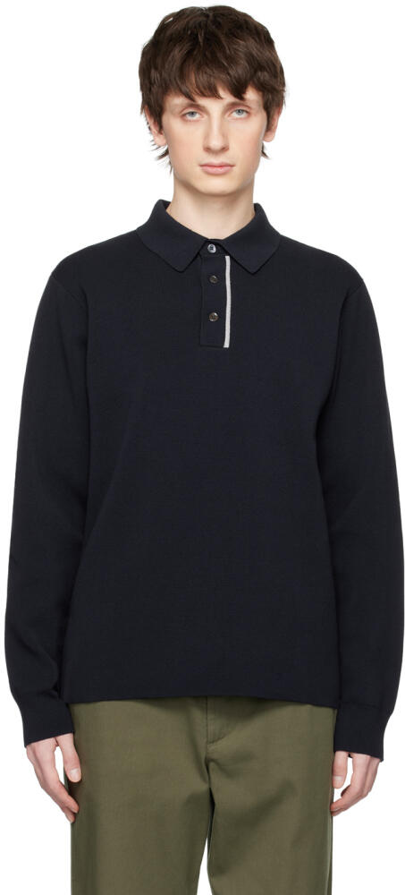 NORSE PROJECTS Navy Ruben Milano Polo Cover