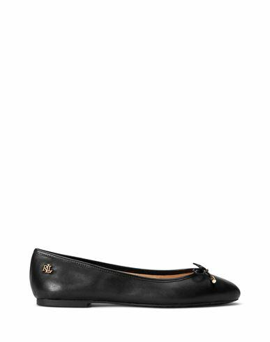 Lauren Ralph Lauren Woman Ballet flats Black Leather Cover