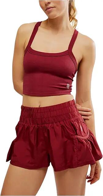 FP Movement Get Your Flirt On Shorts (Sour Cherry) Women's Shorts Cover