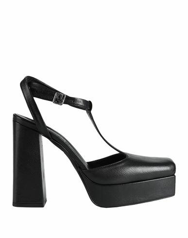 Karl Lagerfeld Woman Pumps Black Goat skin Cover