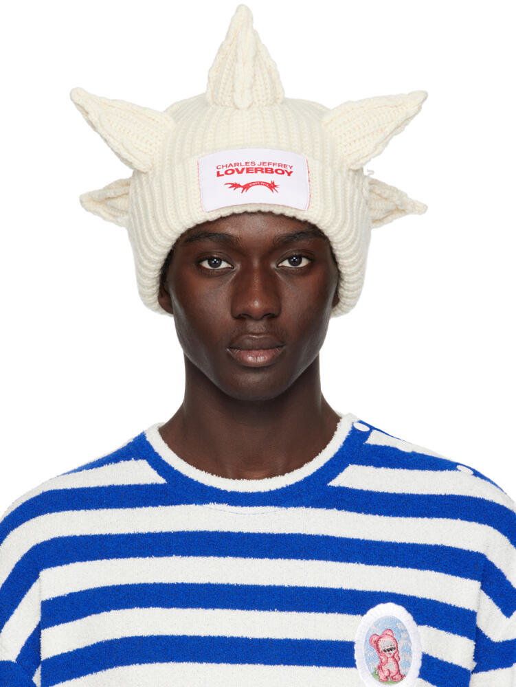 Charles Jeffrey LOVERBOY Off-White Berserker Beanie Cover