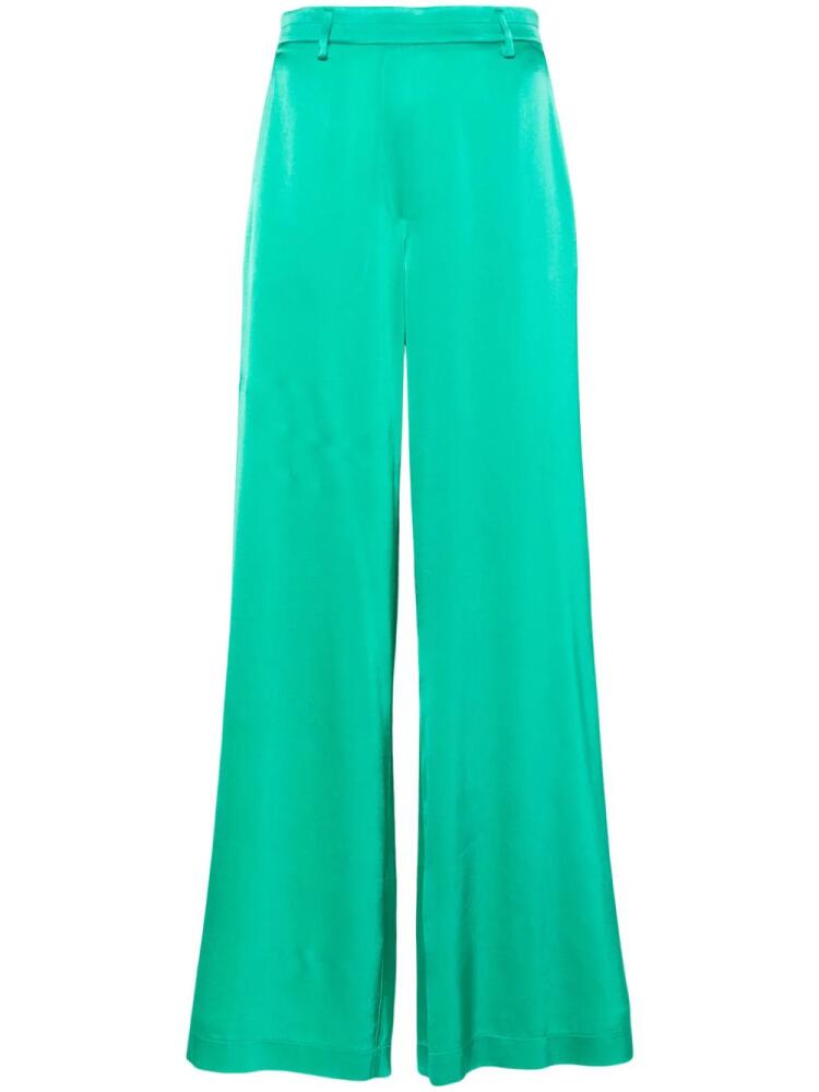 Forte Forte charmeuse palazzo pants - Green Cover