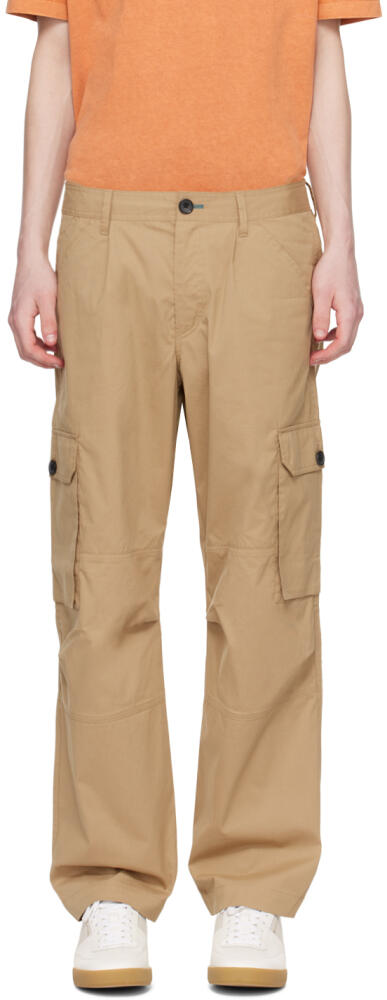 PS by Paul Smith Brown Panel Cargo Pants Cover