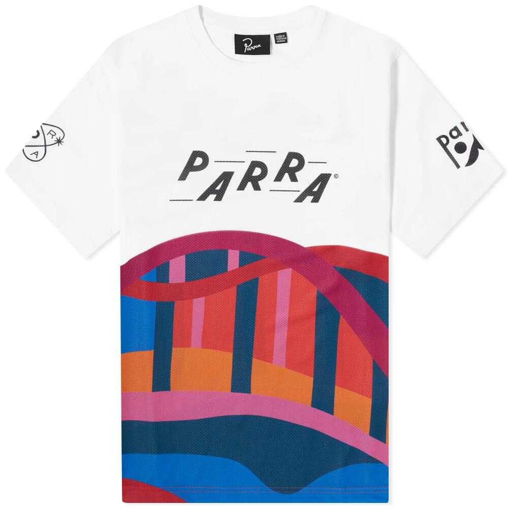 By Parra Men's Sports Bridge Mesh T-Shirt in Multi Cover