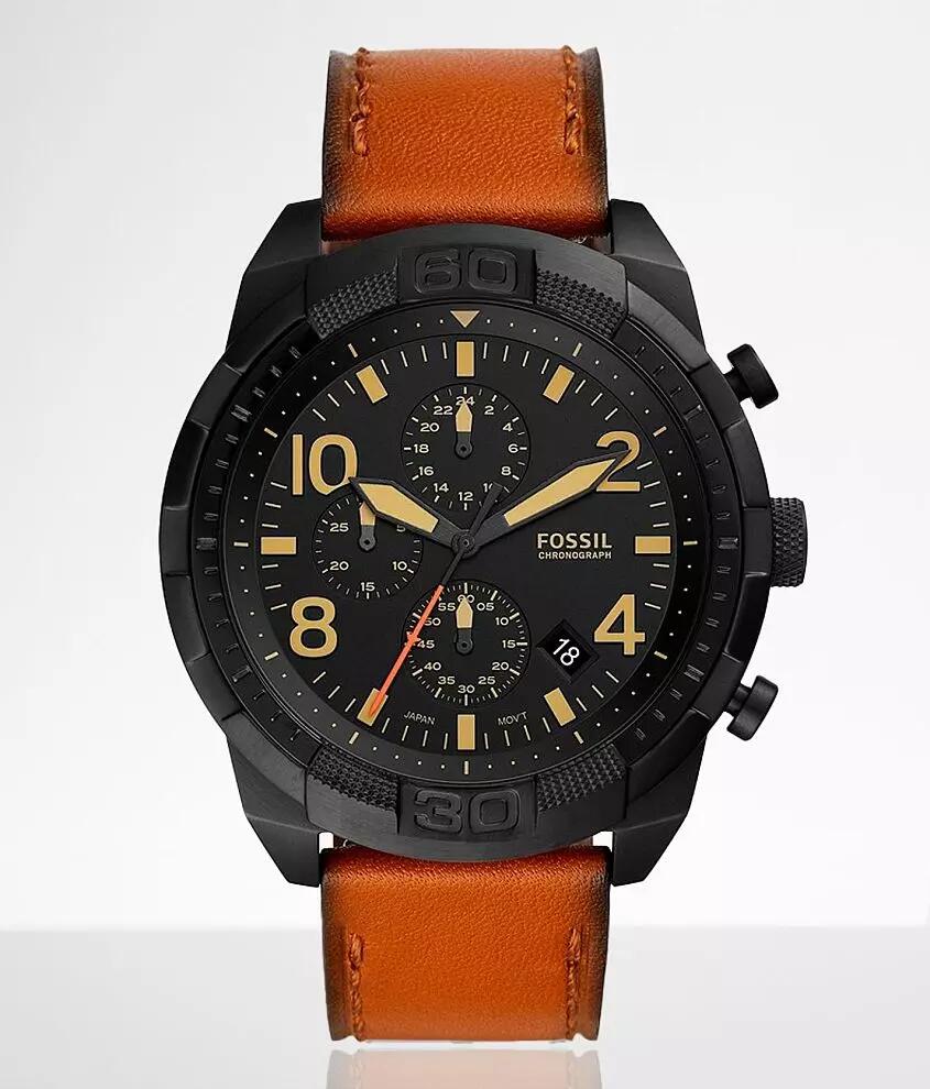 Fossil Bronson Leather Watch Cover