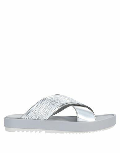 Carlo Pazolini Woman Sandals Silver Soft Leather Cover