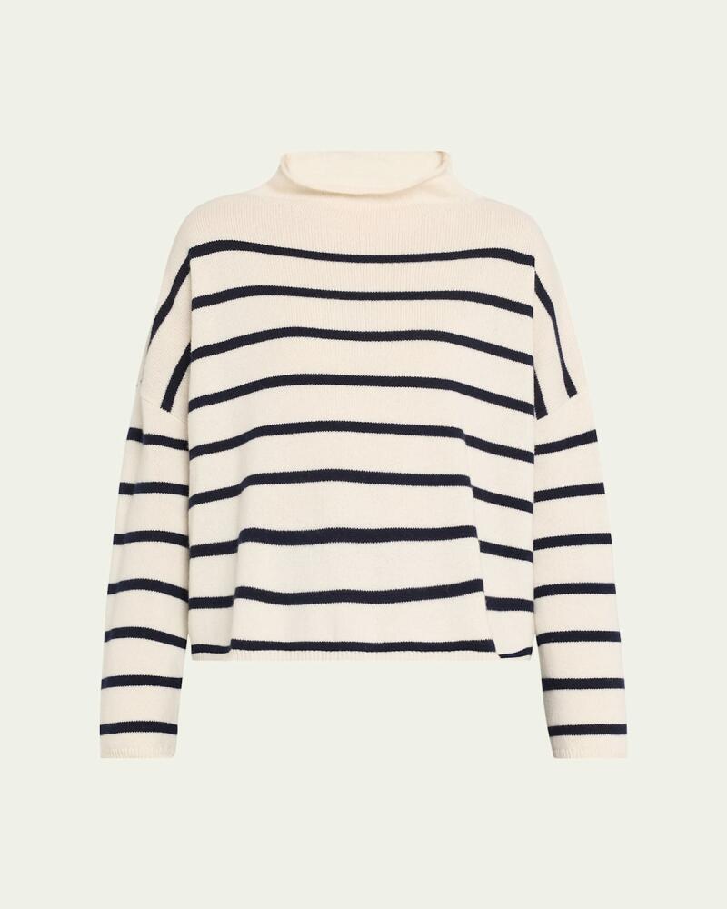 Lisa Yang The Sandy Striped Cashmere Sweater Cover