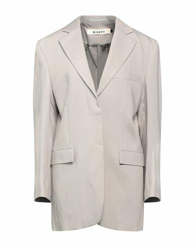 Misbhv Woman Blazer Grey Lyocell Cover