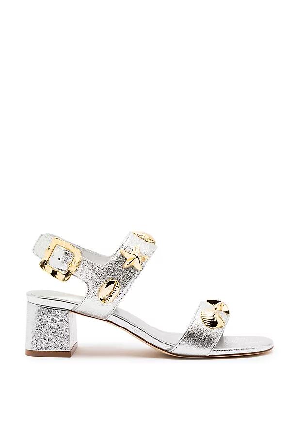 Larroudé Madison Block Sandals Cover