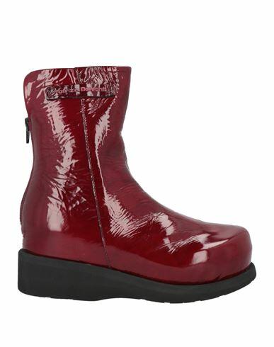 Patrizia Bonfanti Woman Ankle boots Garnet Soft Leather Cover