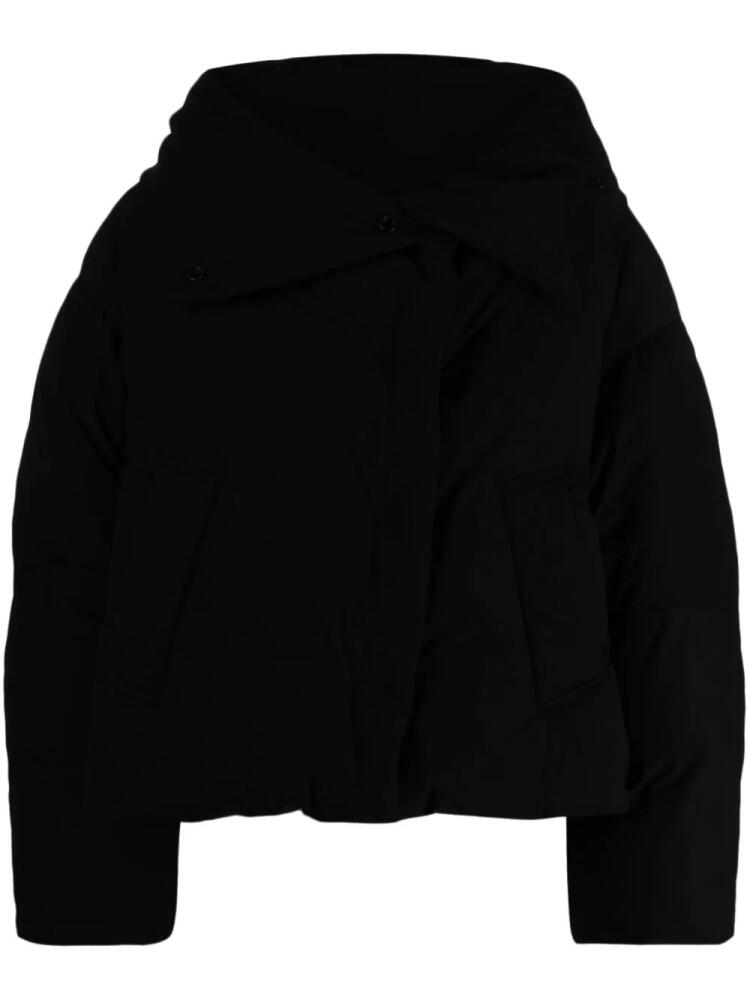 IRO hooded padded down jacket - Black Cover