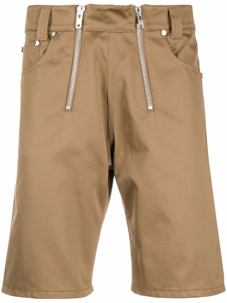 GmbH double-zip Bermuda shorts - Brown Cover