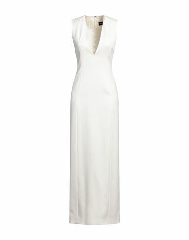 Ann Demeulemeester Woman Maxi dress White Wool, Elastane Cover