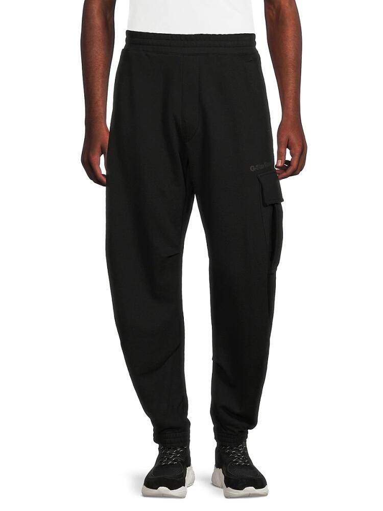 G-Star RAW Men's 3D Utility Drawstring Joggers - Black Cover