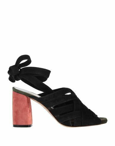 Malìparmi Woman Sandals Black Soft Leather Cover