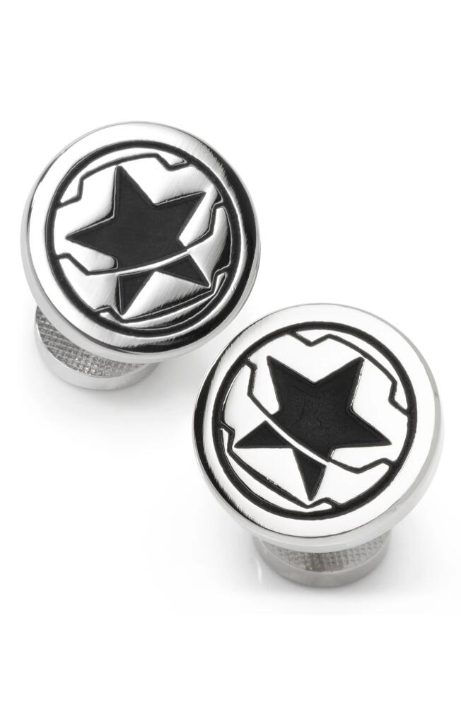 Cufflinks, Inc. Winter Soldier Cuff Links in Silver Cover