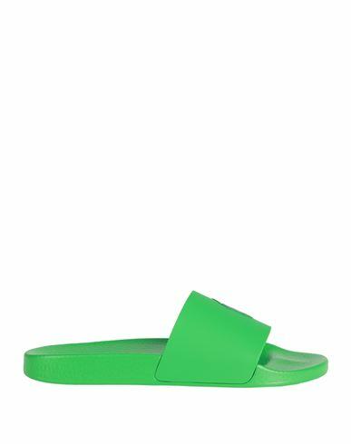 Polo Ralph Lauren Man Sandals Green Rubber Cover