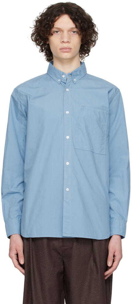 Pop Trading Company Blue BD Shirt Cover