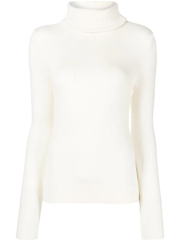 Perfect Moment roll-neck merino-wool jumper - White Cover