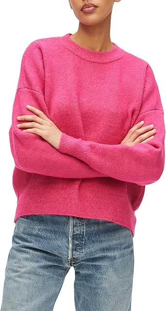 Michael Stars Maddie Solid Pullover (Fuchsia) Women's Clothing Cover