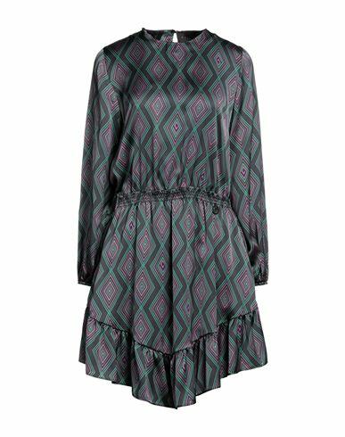 Gaëlle Paris Woman Mini dress Black Polyester Cover