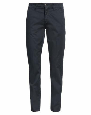 Herman & Sons Man Pants Midnight blue Cotton, Elastane Cover