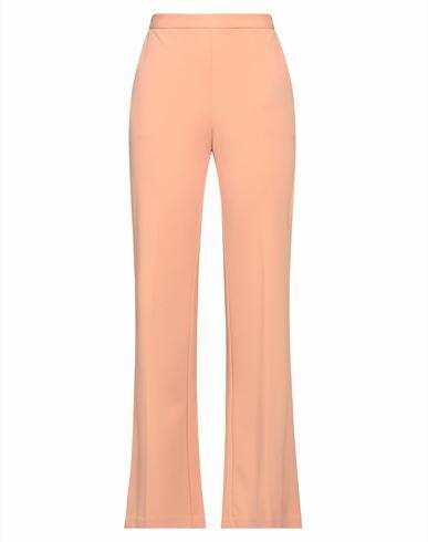 Imperial Woman Pants Salmon pink Polyester, Elastane Cover