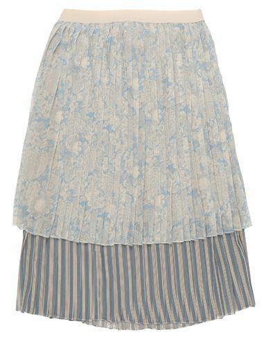 Semicouture Woman Midi skirt Light grey Polyester Cover