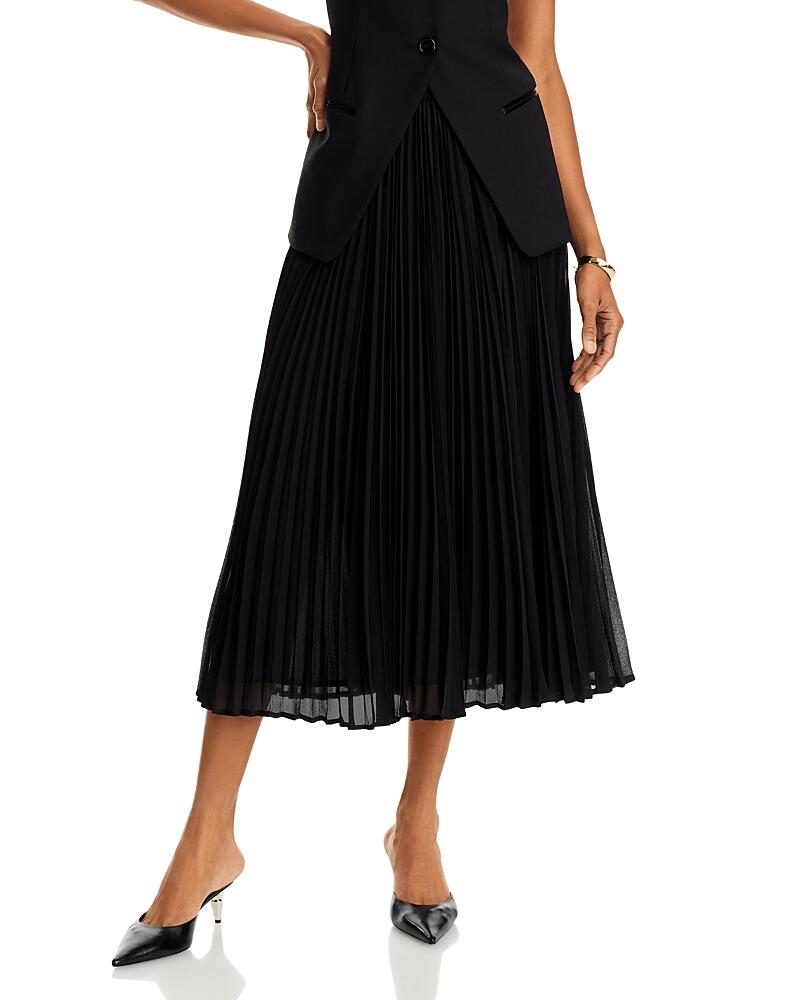 Michael Michael Kors Pleated Midi Skirt Cover