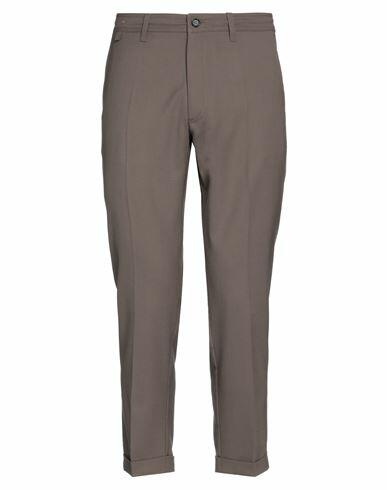 Paolo Pecora Man Pants Khaki Polyester, Wool, Elastane Cover