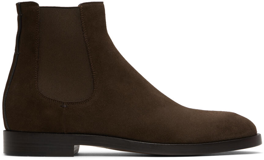 ZEGNA Brown Torino Chelsea Boots Cover