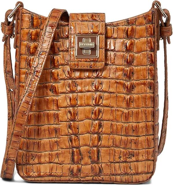 Brahmin Marley (Luggage Brown) Cross Body Handbags Cover