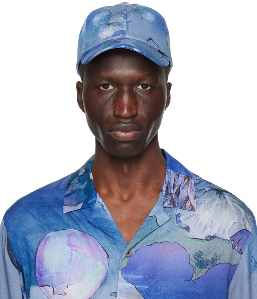 Paul Smith Blue Narcissus Cap Cover