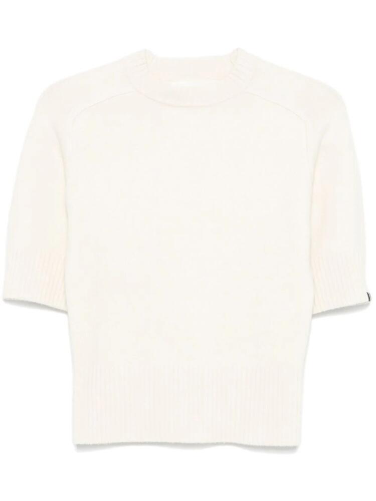 extreme cashmere N°374 Lauren T-shirt - White Cover