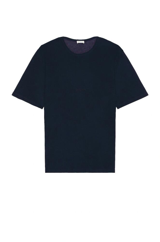 Saint Laurent T-shirt in Blue Cover