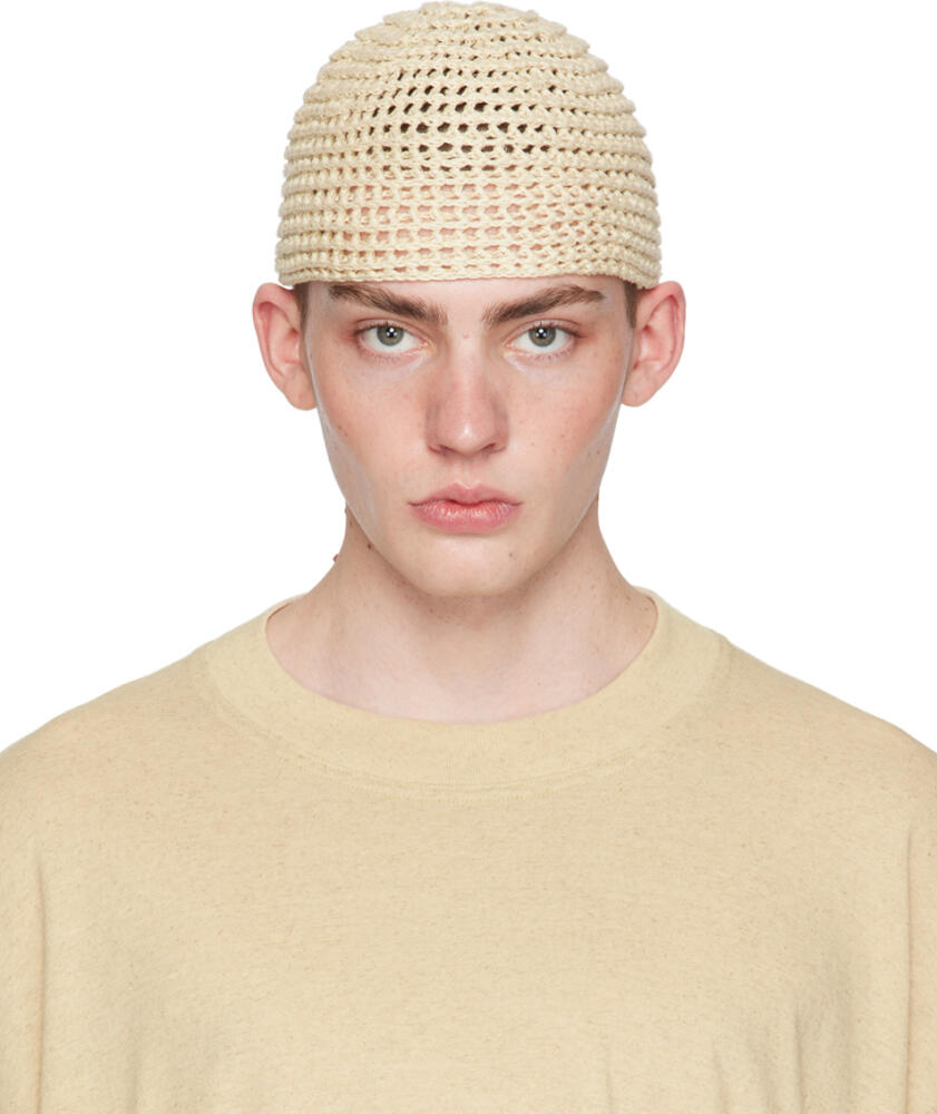 Jan-Jan Van Essche Beige #11 Beanie Cover