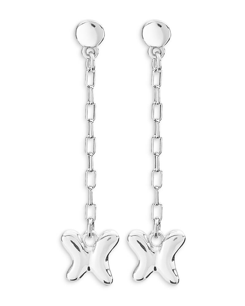 Uno de 50 Wings Butterfly Chain Drop Earrings Cover