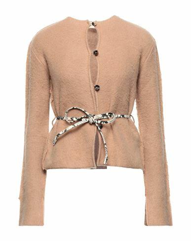 Marni Woman Cardigan Camel Wool, Cashmere Cover