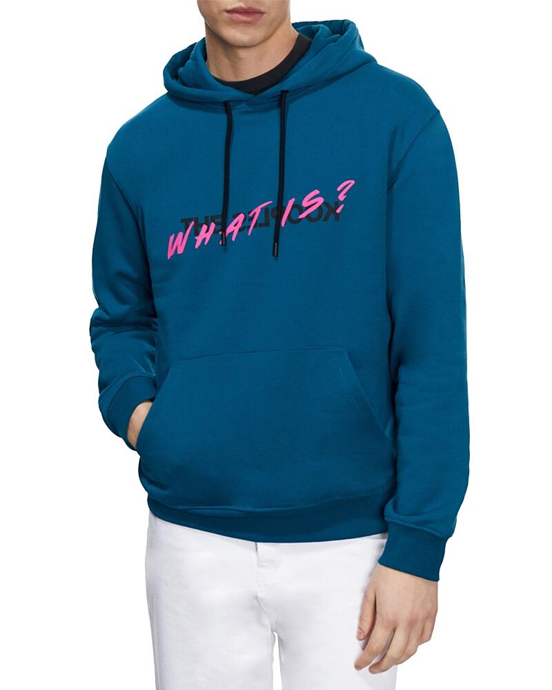 The Kooples What Is Relaxed Fit Logo Hoodie Cover