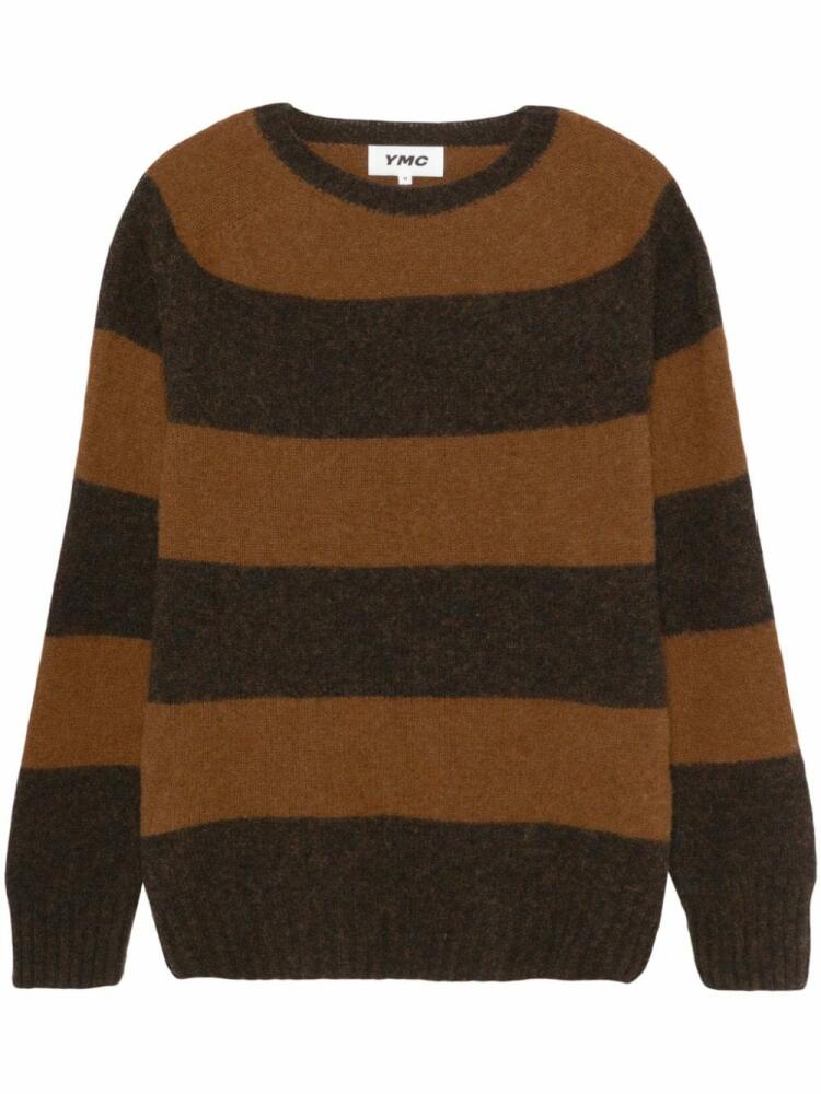 YMC Suedehead jumper - Brown Cover