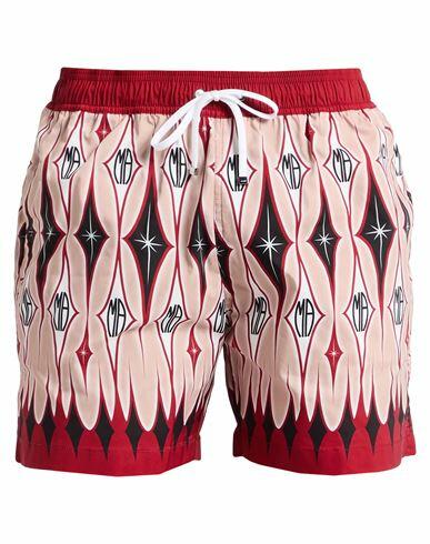 Amiri Man Swim trunks Red Polyester Cover