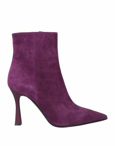 J. a.p. Jose Antonio Pereira Woman Ankle boots Mauve Leather Cover