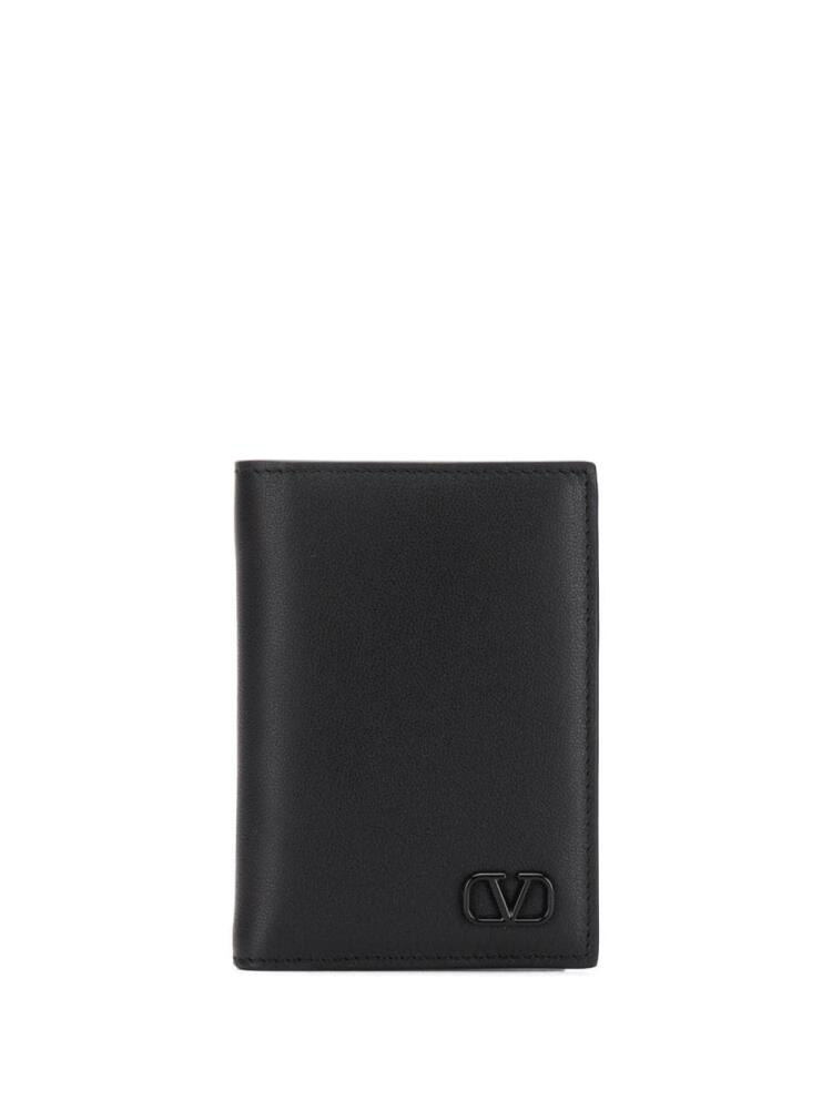 Valentino Garavani VLogo Signature bi-fold cardholder - Black Cover