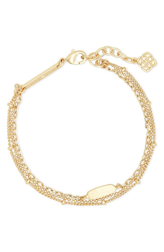 Kendra Scott Fern Multi-Strand Bracelet in Gold Cover